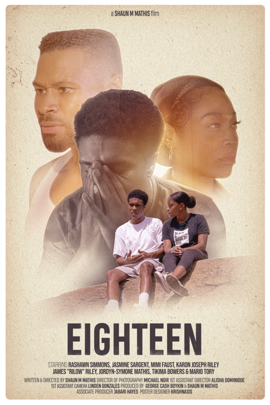Eighteen Feature Film Poster